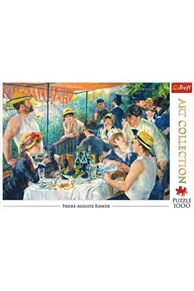 Trefl 1000-piece Cardboard Puzzle 10499 - Art Collection: Renoir 'Luncheon of the Boating Party'