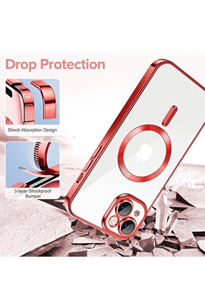 SKYDDAR INNOVATION Θήκη για iPhone 16, Πολυτελής Ασπίδα Magsafe, Αντικραδασμική Προστασία, Σετ Αυτοκόλλητων, Ασημί