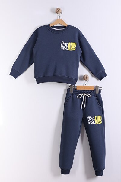 Ahsenimbebe Erkek Çocuk Kalın Eşofman Takım