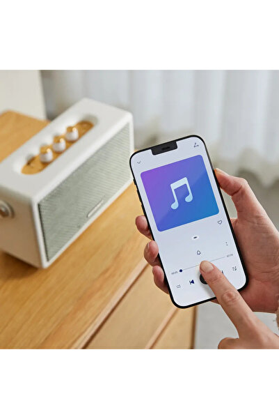 Create Portable wireless speaker, CREATE, Speaker Retro, cream