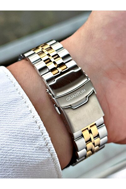 Quantum Functions Active Steel Band Steel Case Original Licensed Fan Men's Wristwatch