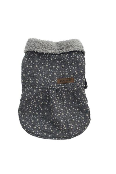 fara marca Geaca catei gri M 28cm lungime