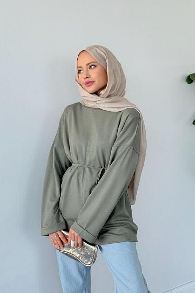 Hazamoda بلوزة إيشان باغلامي كاكي