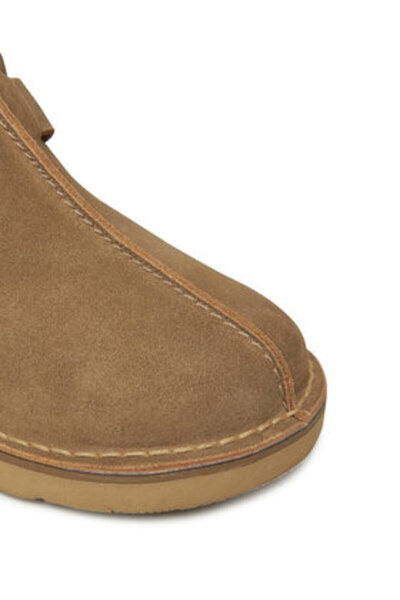 CLARKS Ανδρικές σαγιονάρες καφέ CLARKS-26180882 Σκούρο σουέτ άμμου