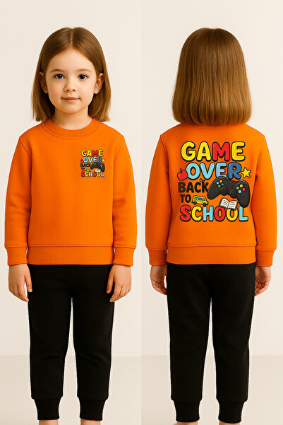 BookOrBook Παιδικό Σετ Αθλητικής Φόρμας | Επιστροφή στο σχολείο | 3-12 ετών | 100% βαμβάκι 3 κλωστές Σ επένδυση fleece Χοντρό ύφασμα | Χειμώνας