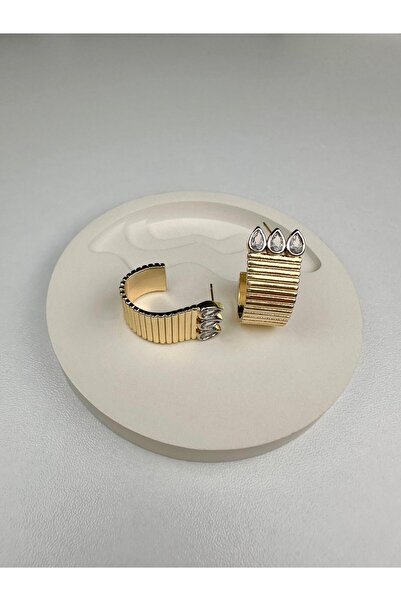 Kius Special Brand Mrs 3 Drop Hoop Earrings