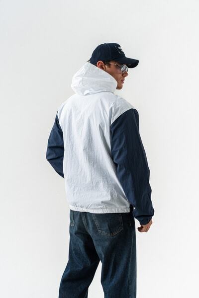 go gang own Hoodrealm Парашутна тканина на блискавці Вінтажна вітровка