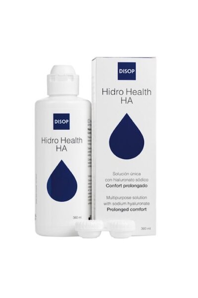 Disone Hidro Health HA Lens Care Solution, 360 ml