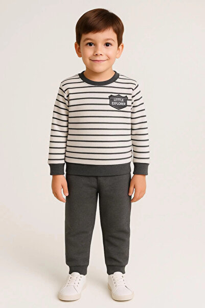 My Hanne Striped Baby Boy Suit 20108