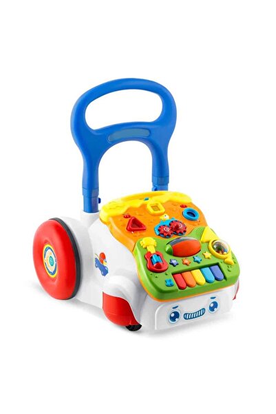 Ricokids Premergator pentru copii 2in1 , solid si durabil, roti cu blocare si cauciuc antiderapant, cu pia...