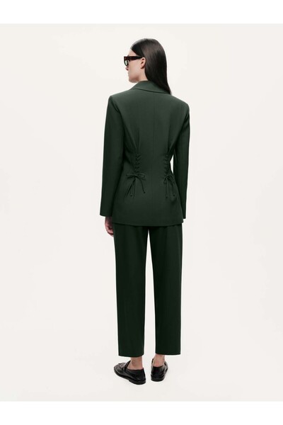 Nocturne Pileli Yüksek Bel Pantolon