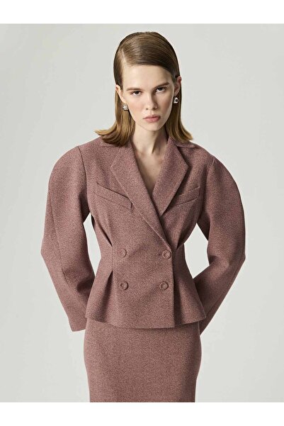 Nocturne Double Breasted Closure Jacket