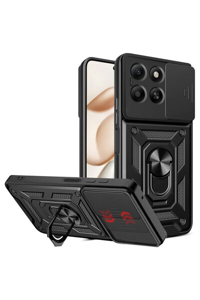 Techsuit Husa Honor 400 Cameră inteligentă de protecție CamShield Series, negru
