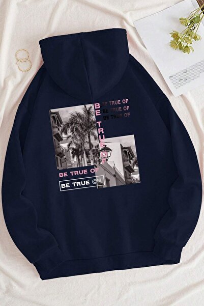 trendypassion Be True Of Printed Sweatshirt