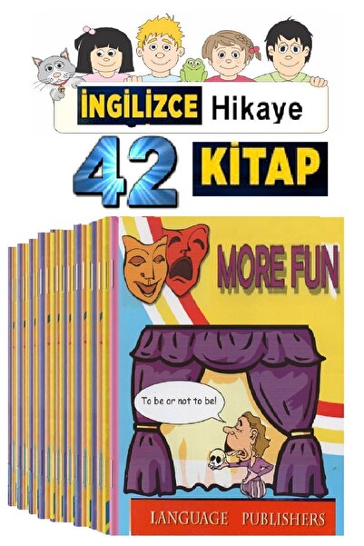 Easy Readers Özel İngilizce Kursu Kurumları için ingilizce Okuma Hikaye Kitab...