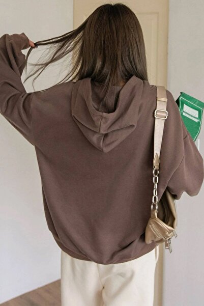 trendypassion Unisex Cherish Printed Oversize Sweatshirt