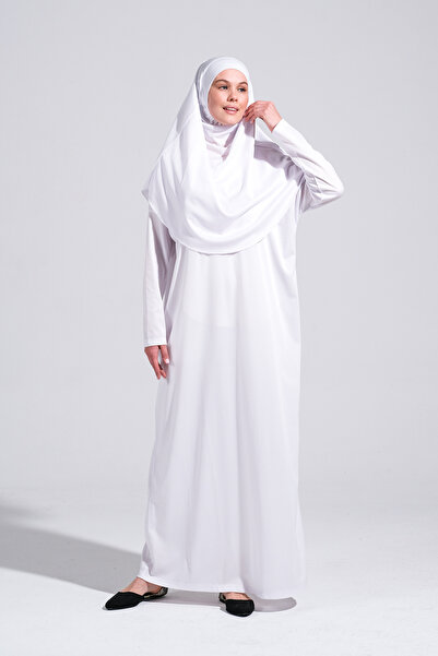 Plistre 2133_One Piece Non-Slip Headscarf Prayer Hijab Dress End of Boneye