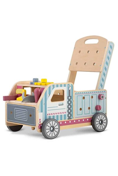 Ricokids Premergator pentru copii din lemn, cu activitati Montessori de joaca...