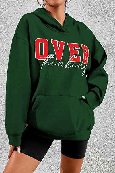 trendypassion Unisex Overthinking Printed Sweatshirt