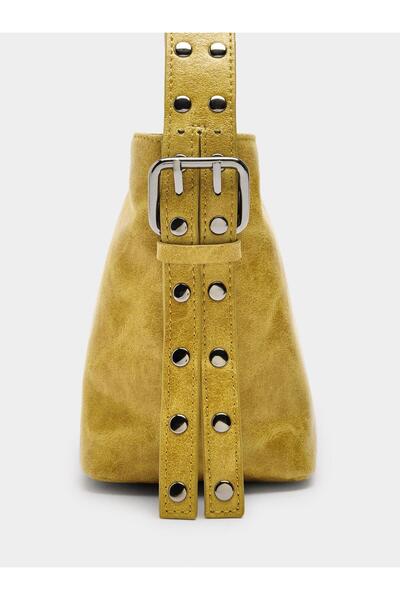 PARFOIS Zımba Detaylı Bucket Çanta