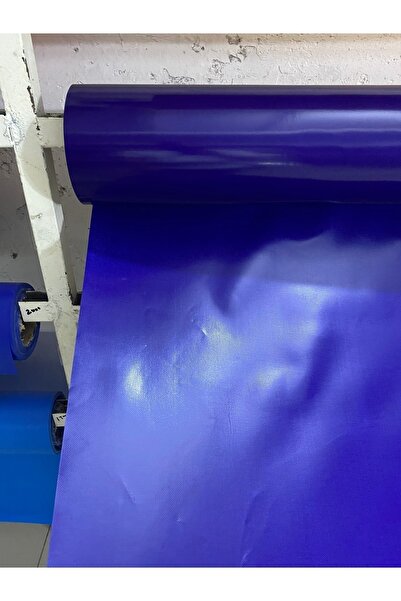 içel çadır Ölçülerle Mavi Renkli PVC Kalın Polyester Branda Su Geçirmez Kuşgözü Kapsüllü Dayanıklı