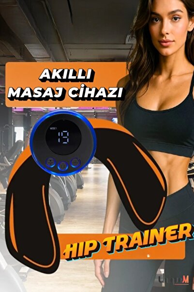 Uniquem Kalça Bacak Geliştirici Ems Masaj Cihazı Hip Trainer Fitness Kas