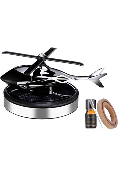 OEM Odorizant solar auto, model de elicopter cu disc de aromaterapie, negru