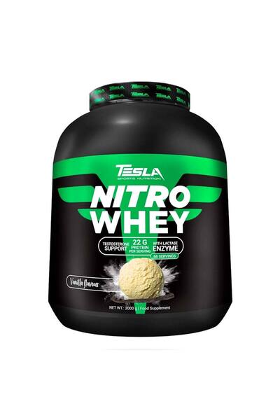 Tesla Sports Nutrition نيترو واي، فانيليا، 2 كجم