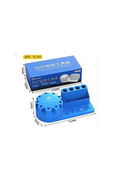 OEM Mechanic TE-193 Dönerli Tornavida Standı 13 Gözlü ( Manyetik Vida Bölümlü )