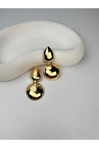 Kius Special Series Water Drop Gold Earrings