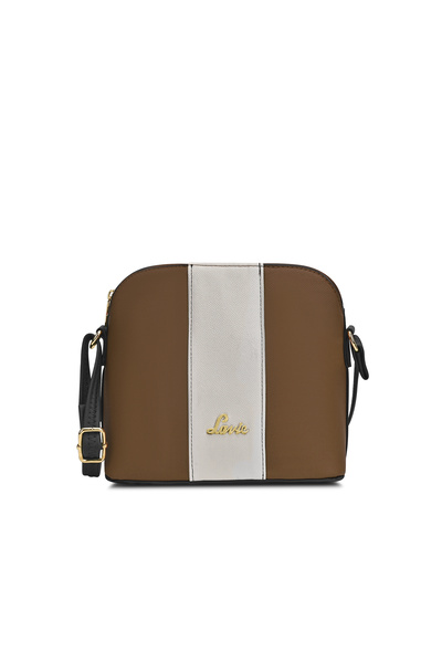 Lavie حقيبة ماشا النسائية العمودية الملونة (بني فاتح)