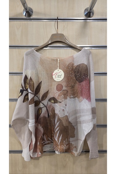 Park Moda Μπλούζα Mercerized Μικτό σχέδιο λουλουδιών