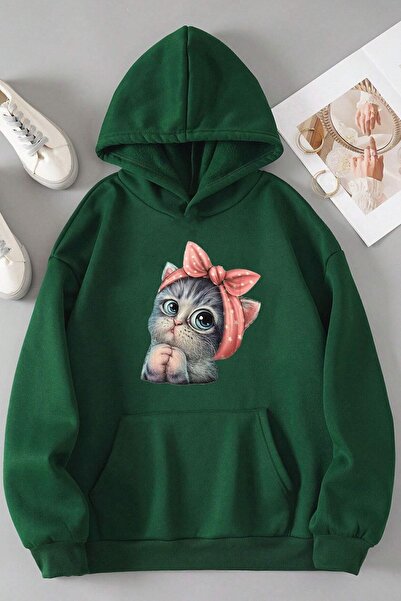 trendypassion Hanorac unisex Cute Cat