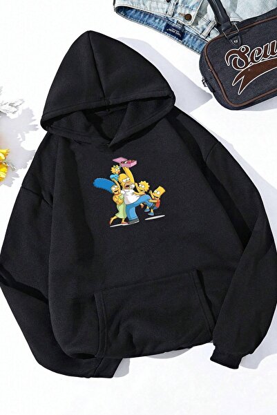 trendypassion Φούτερ με στάμπα Unisex Oversize Crazy Family