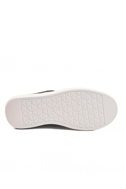 WALKWAY Dvs-01 Z Black-White Double Striped Women's Sports Shoes