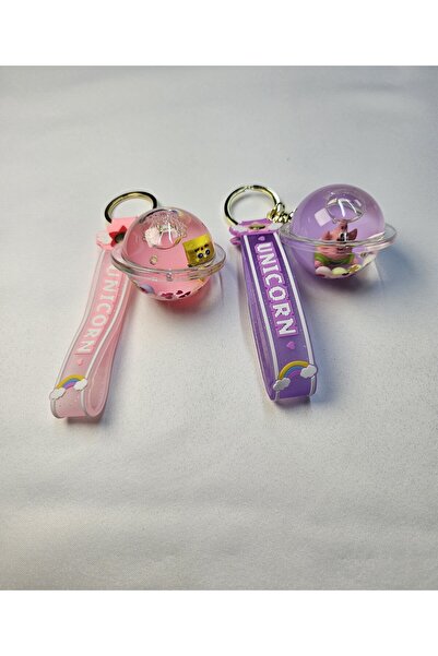 MAXBİ Sünger Bob Küre Tasarımlı 2'li Anahtarlık Seti