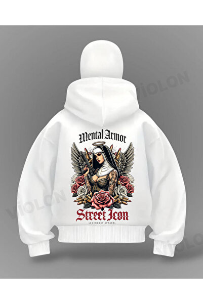 Violon سترة مينتال آرمور ديتيل كاملة التغطية كبيرة الحجم