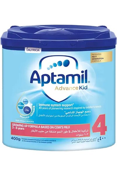 Aptamil Advance Kid 4 Next Generation Growing Up Formula, 3-6 Years, 400g