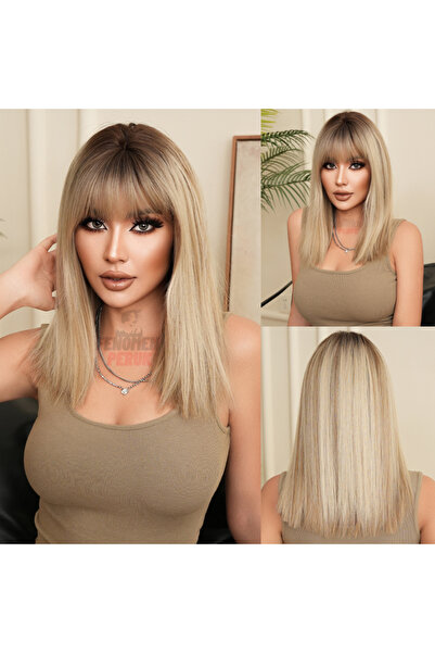 Fenomen Peruk 1. Kalite Gerçek Saç Dokusunda Vip Peruk Model