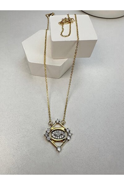Kius Special Series Stone Geo Design Eye Necklace