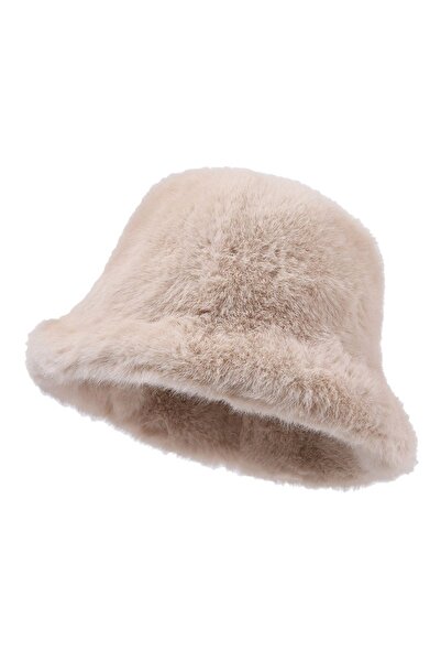 Tessero Women's fur hat, very warm, hat-type model, synthetic fur, universal size