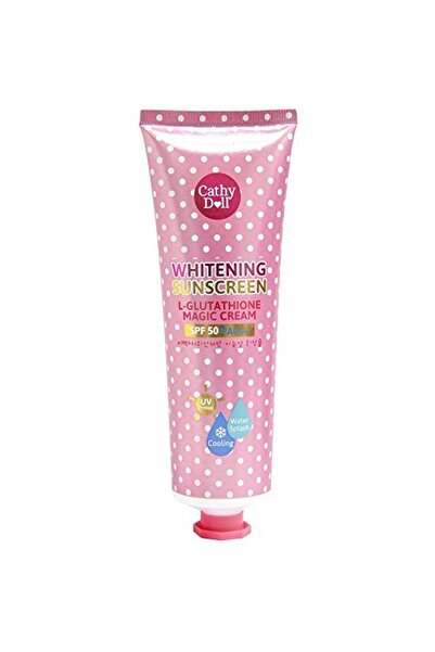 Cathy Doll كريم إل-جلوتاثيون ماجيك SPF 50 لتفتيح البشرة وواقي الشمس 138 مل