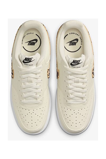 Nike Γυναικεία αθλητικά παπούτσια COURT VISION GFX μπεζ