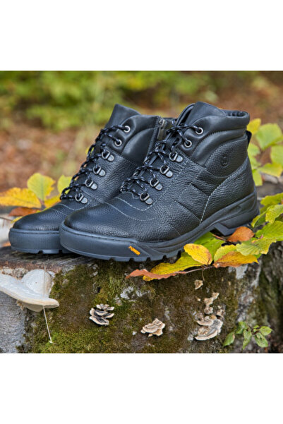 Cyclop Ghete din piele pentru bărbați Max Power negre