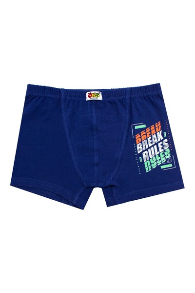 Öts Boys' Boxer 3-Pack Printed (96% Cotton - 4% Elastane)