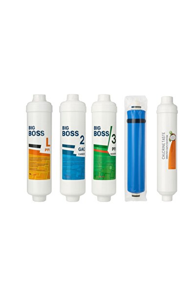EKO BOSS 5 Lİ SET FİLTRE İNLİNE SİSTEM