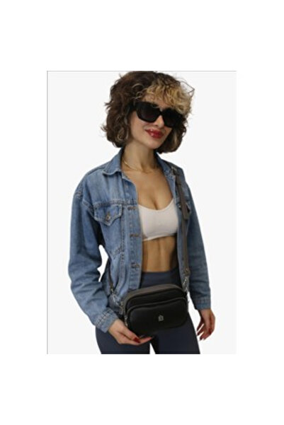 SOSELA Crossbody Bag - 67-7063 Black - Gray