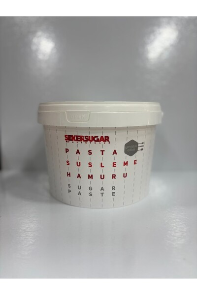 ŞEKER & SUGAR - BEYAZ Şeker Hamuru (2,5 kg)