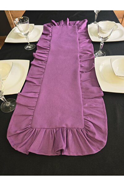 Angels' Collection Etrafı Fırfırlı Runner - Sıvı İtici Özlliğe Sahip