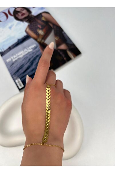 Kius شاحن فولاذي بنمط أوراق الشجر من السلسلة الخاصة